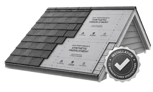 Underlayment and Shingle Installation Underlayment and Shingle Installation